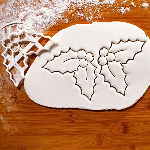 Christmas Holly Cookie Cutter