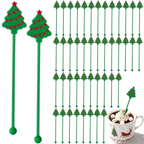 36Pcs Christmas Drink Stirrers