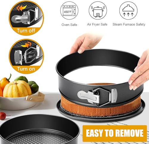 Springform Cake Pan Set of 3