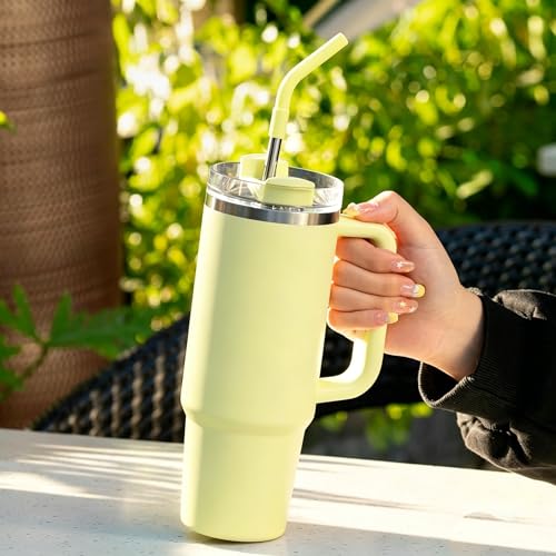 4 Set Silicone Straw Tips with Bottom Tub Compatible with Stanley Yeti (4 Count)