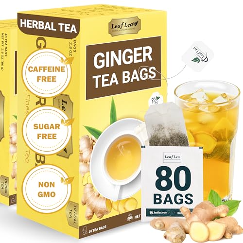 Ginger Root Tea Bags (80 Count)