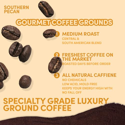 2 lb Southern Pecan Ground Coffee (32 Ounce)