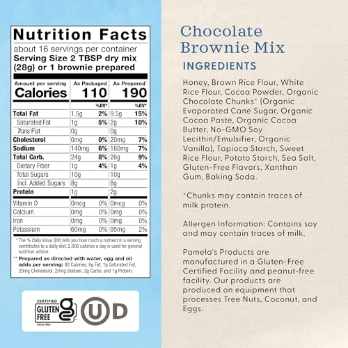 Gluten Free Chocolate Brownie Mix (96 Ounce)