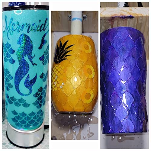 Cake Stencils Decorating Buttercream Cookie Stencils for Royal Icing Leopard Airbrush Snake Skin Mermaid Scale Stencil Cheetah Cow Print Templates for Baking (13 Count)