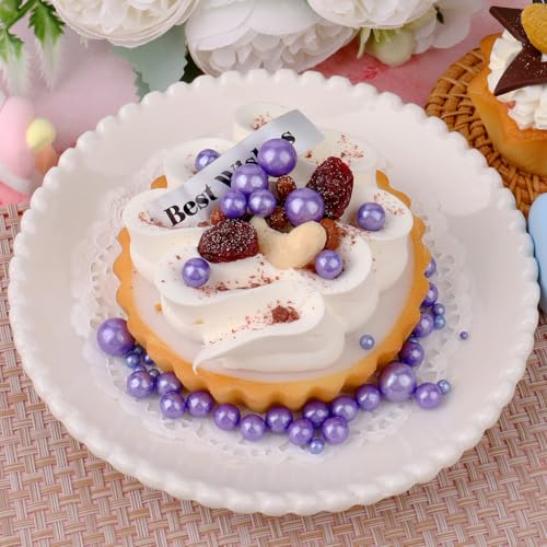 Purple Pearl Sprinkles for Cake Decorating (4.6 Ounce)