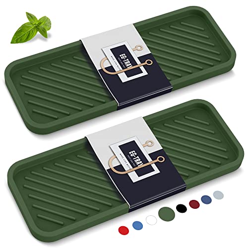 Kitchen Silicone Sink Organizer Tray (2 Count)