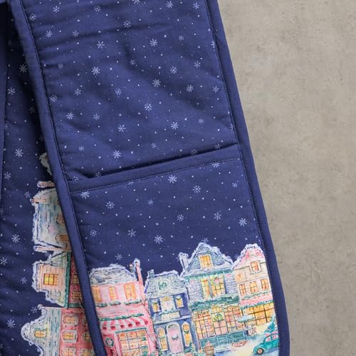 Double Oven Mitts 100% Cotton Double Oven Glove