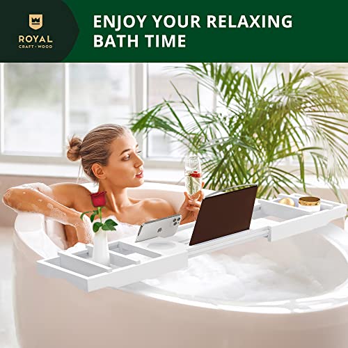 Premium Foldable Bathtub Tray Caddy