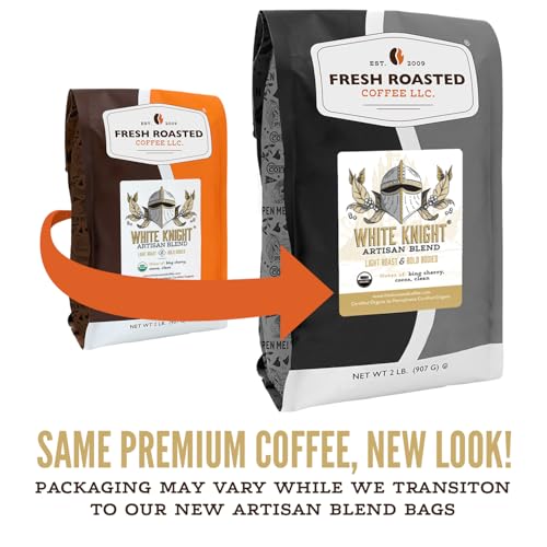 Organic White Knight Whole Bean Coffee (32 Ounce)