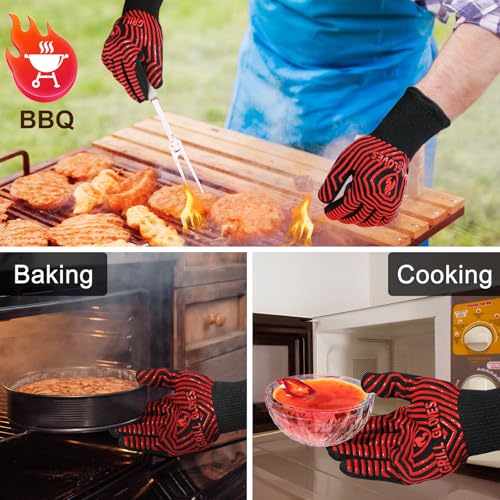 BBQ Gloves BBQ Accessories 1472℉ Extreme Heat Resistant