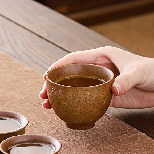 Lifting Beam Pot Style Rough Pottery Tea Set
