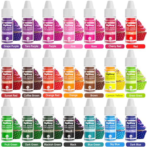 Gel Food Coloring Set (5.25 Fl Oz)