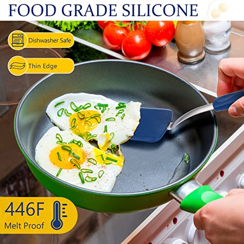 2 Pcs Mini Silicone Cookie Brownie Spatula (2 Count)