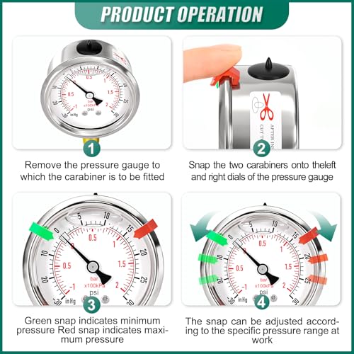 Glycerin Filled Vacuum Pressure Gauge