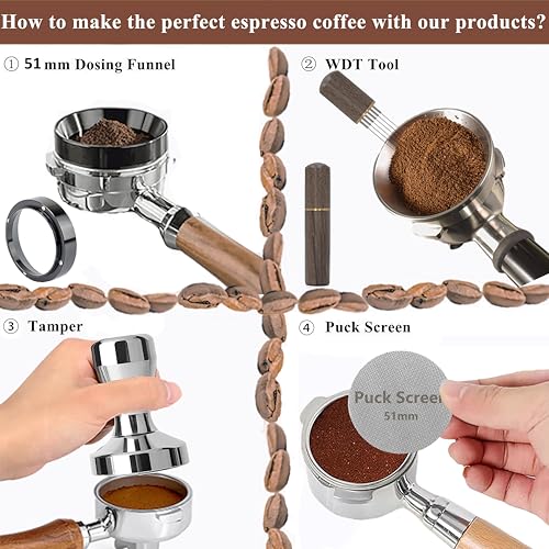 Espresso Accessories Kit 51mm Tamper