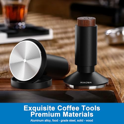 2-in-1 Espresso Tamper & WDT Tool, 58.35mm Spring Loaded