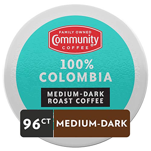 100% Colombia 96 Count Coffee Pods