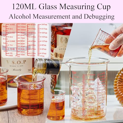 Glass Measuring Cup Set
