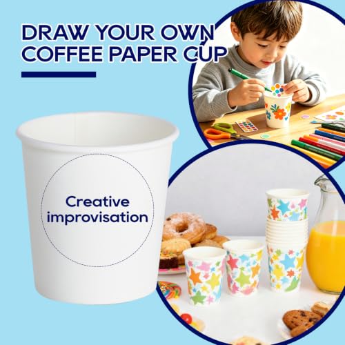 500 Pack 4 oz Paper Cups (500 Count)