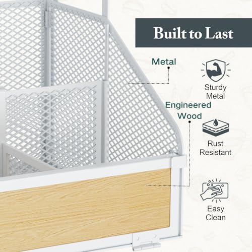 Countertop Coffee Station Organizer