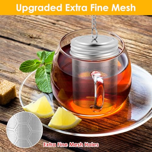 6 Pack Tea Infusers for Loose Tea (6 Count)