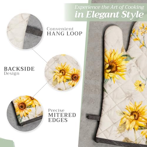 Maison d'Hermine Oven Gloves 100% Cotton Oven Mitt