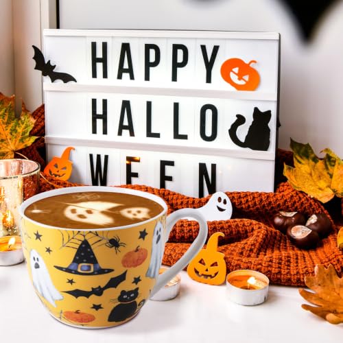 Orange Halloween Hug Mug