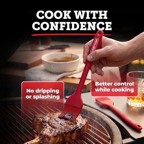 Silicone Basting Brush for Cooking (2 Count)