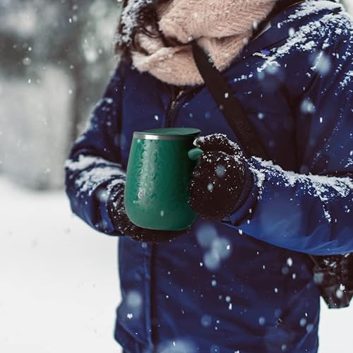 16 oz Insulated Coffee Mug with Lid and Handle