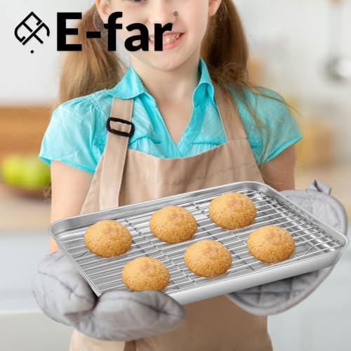 Small Baking Sheet with Wire Rack (2 Count)