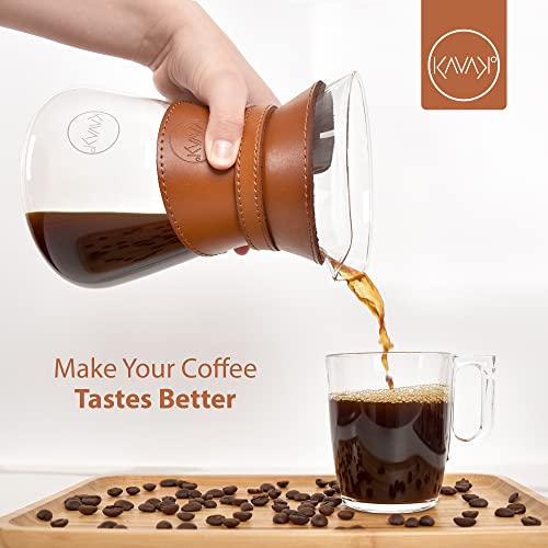Pour Over Coffee Maker Set with Double