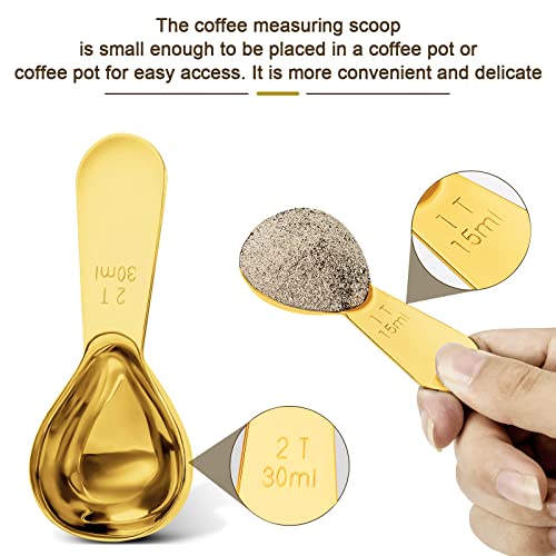 Stainless steel coffee scoop 2 (2 Count)