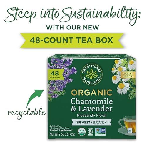 Organic Chamomile & Lavender (48 Count)