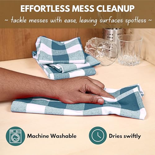 12 Pack Kitchen Towel with Hanging Loop 16x26 inches (12 Count)
