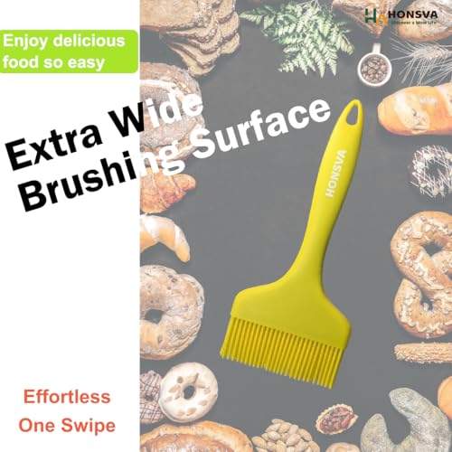 Widened Silicone Pastry Basting Brush 2 Pcs (2 Count)