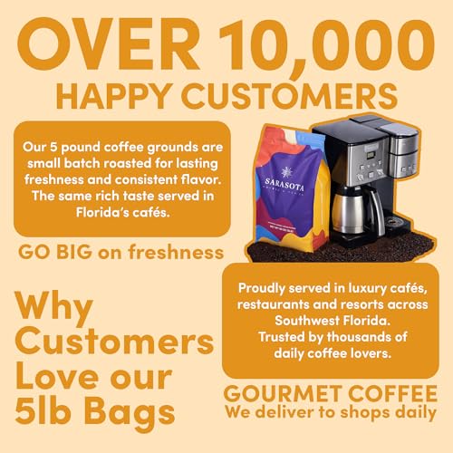 Sarasota Coffee Ground Southern Texas Butter Pecan (80 Ounce)