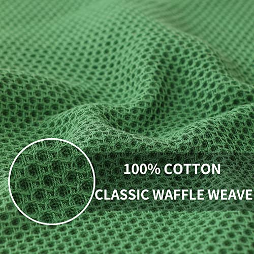 100% Cotton Waffle Weave Kitchen Dish Cloths 8 (8 Count)