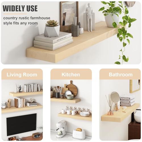 Floating Shelves for Wall (2 Count)