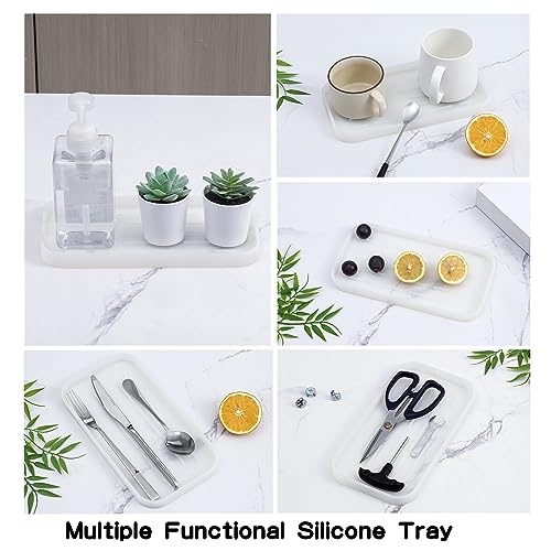 Silicone Kitchen Sink Organizer Tray for Multiple Usage