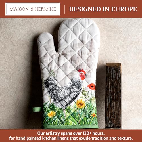 Maison d'Hermine Oven Gloves 100% Cotton Oven Mitt