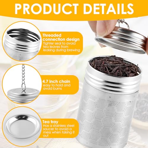 4 Pack Tea Infuser for Loose Leaf Tea (4 Count)