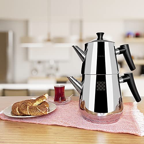 Definition Stainless Steel Teapot Set