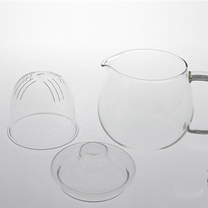 KINTO 8363 UNITEA Teapot, 15.2 fl oz (450 ml), Dishwasher-safe, Heat-resistant Glass, Gift