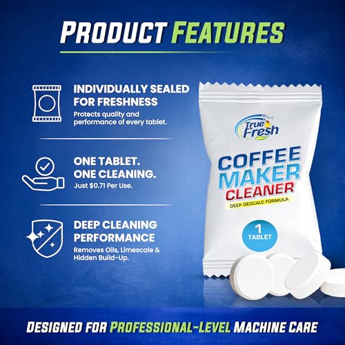 Coffee Maker Cleaner Tablets 25 Count