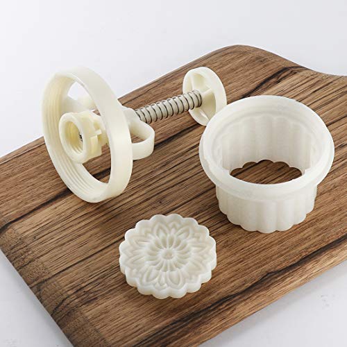 Cookie Stamp Mooncake Mold Set (5 Count)