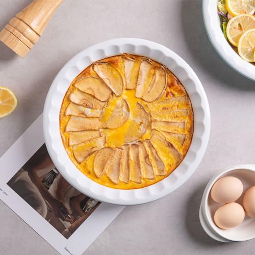 Sweejar Ceramic 10.4 Inch Pie Pan