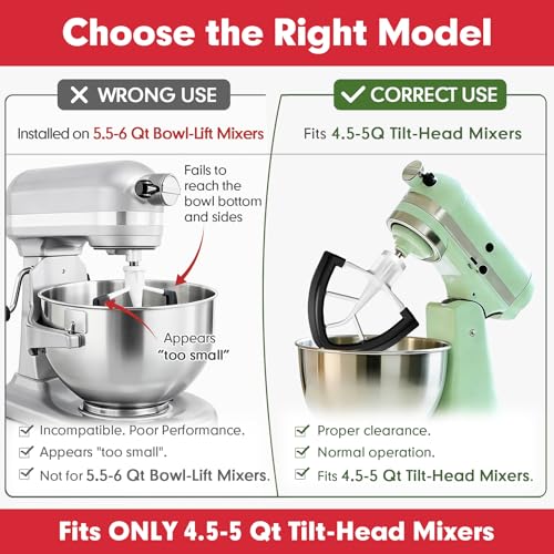 Flex Edge Beater for KitchenAid 4.5