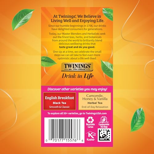 English Afternoon Black Tea Individually Wrapped Bags (120 Count)