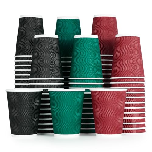 12 oz Paper Coffee Cups (120 Count)