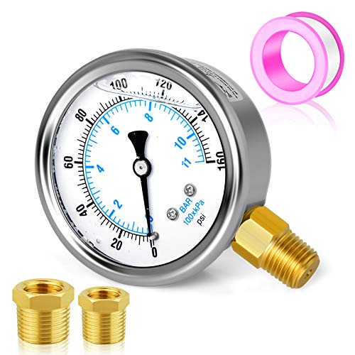0~160Psi Stainless Steel 1